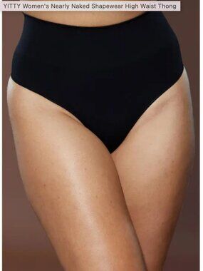 NWT Yitty Fabletics Naked Shaping High Waist Thong Lizzo sz 1X 2x